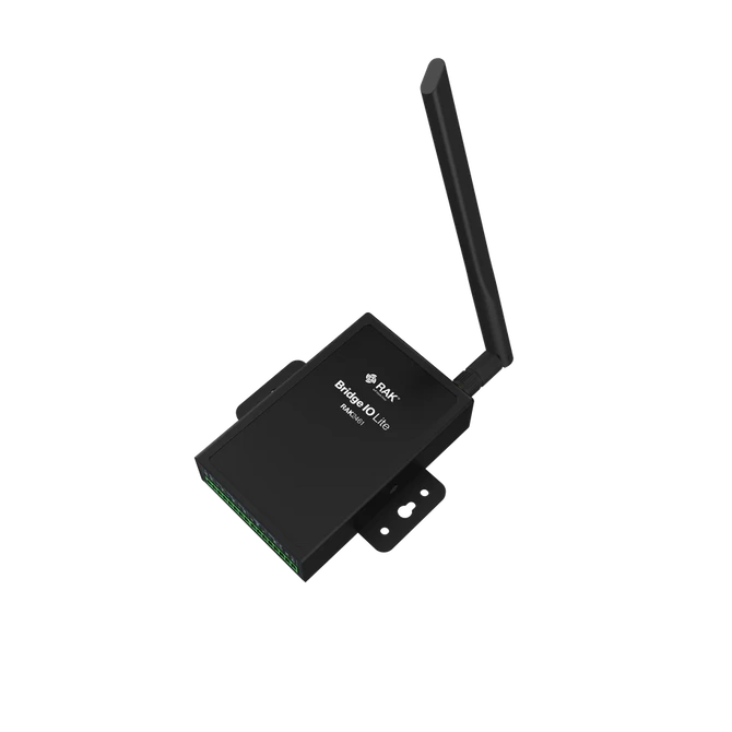 RAKwireless - RAK2461 WisNode Bridge IO Lite - RS485-Dlx4-DOx1 - mocowanie naścienne