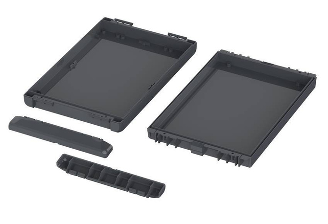 Bopla B 261704 PC-V0 7024 (96016344) - universal enclosure (271 x 170 x 40 mm)