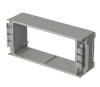 Bopla BC 7000 -1 (79001800) - basic element 1.0 (88.25 mm deep) CombiCard 5000-7000 enclosure (323 x 146 x 88 mm, 3U 49HP)