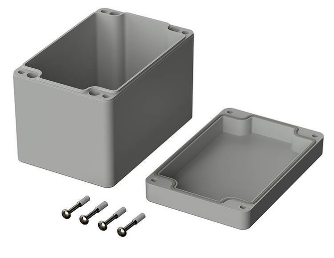 Bopla T 226 (03226000) - ABS enclosure without recess in the cover (120 x 80 x 85 mm)
