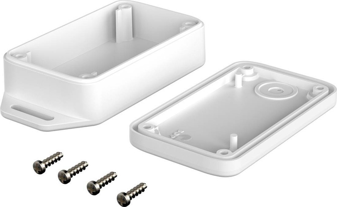 Bopla BL 704020 WL2 DO-9003 (16174463) - obudowa ze wspornikami ściennymi i górnym mocowaniem pokrywy (70,8 x 42,9 x 22 mm)