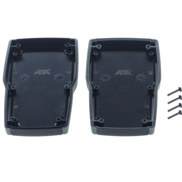 Teko - REMOTEKNET series (TNR22.29) - black handheld enclosure (130 x 75 x 26 mm)