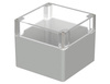 Bopla M 228 G (02228100) - PC enclosure with crystal-clear lid (122 x 120 x 105 mm)