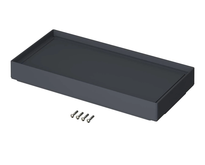 Bopla FR 3000 (19002600) - przednia z wgłębieniem i z uszczelką pokrywa obudowy CombiCard 1000-3000 (280 x 138 x 33 mm)