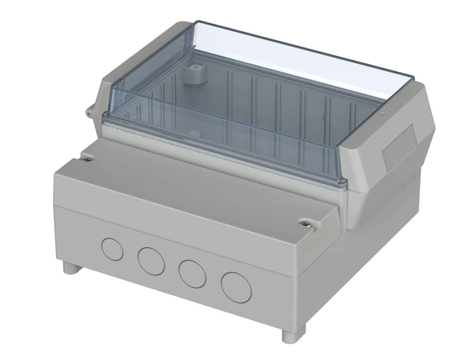 Bopla RCP 1600 (41160109) - RegloCard-Plus enclosure with crystal-clear lid (166 x 161 x 93 mm)