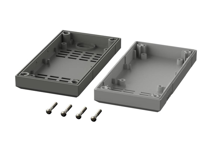 Bopla EG 1230 L (32123012) - Elegant enclosure with air vents (125 x 67 x 30 mm)