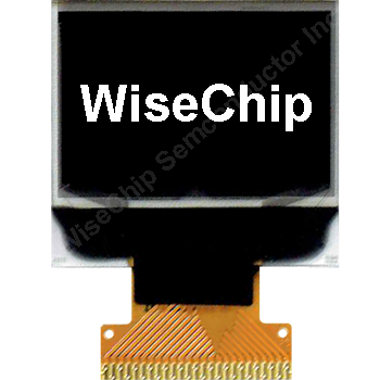 WiseChip 0.96” OLED Display - monochromatic display