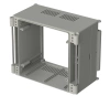 Bopla BC 5000 L-1 (79001900) - basic element 1.0 (88.25 mm deep) with air vents CombiCard 5000-7000 enclosure (175 x 146 x 88 mm, 3U 20HP)