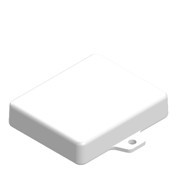 Teko - SMART series (SR21-E.7) - universal enclosure in white (76,2 x 63,5 x 16,6 mm)