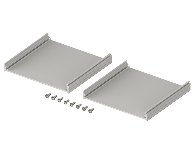 Bopla F 1024-100 (97113100) - profil aluminiowy półotwarty (105 x 24 x 100 mm)