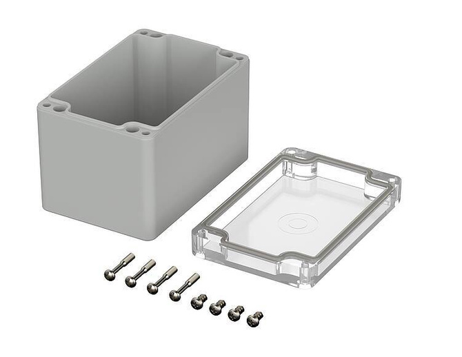 Bopla M 226 G (02226100) - PC enclosure with crystal-clear lid (120 x 80 x 85 mm)