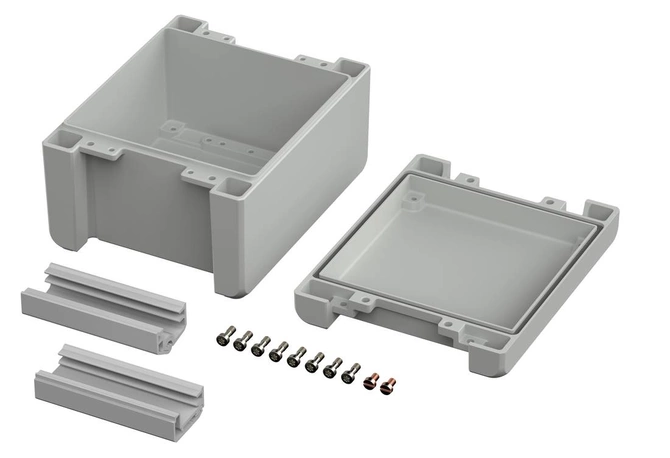 Bopla BA 141309-7035 (00113235) - enclosure with smooth lid, hinged (159 x 128 x 90 mm)