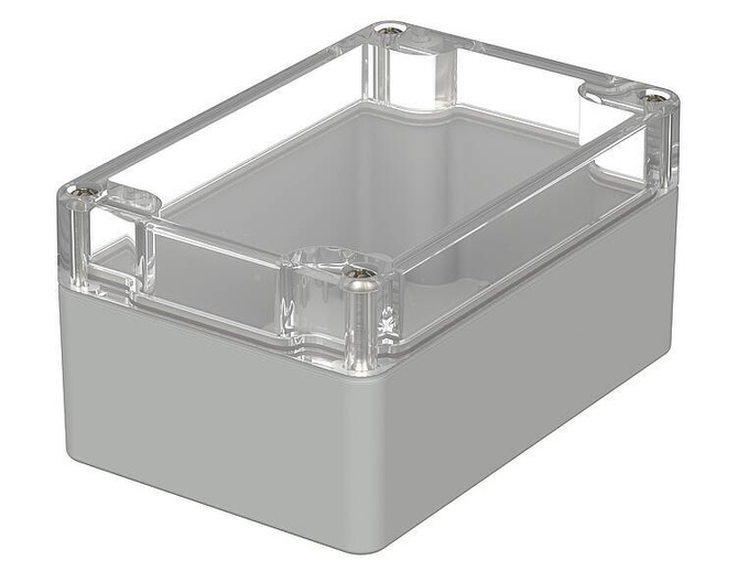 Bopla M 216 G (02216100) - PC enclosure with crystal-clear lid (120 x 80 x 60 mm)