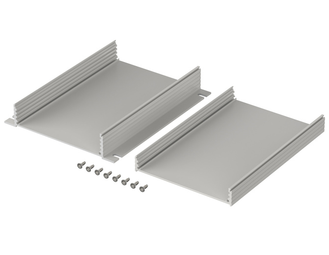 Bopla F 1040-160 WL (97217160) - profil aluminiowy półotwarty do montażu naściennego (105 x 40 x 160 mm)