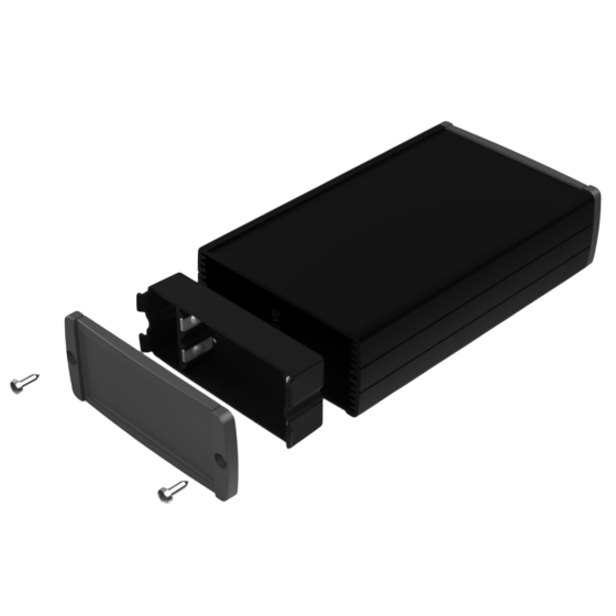 Teko - TEKAL 2 series (TEKAL-22B.29) - profile aluminum alloy enclosure (145 x 85,8 x 36,9 mm)