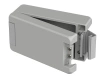Bopla BA 140806-7035 (00113125) - obudowa aluminiowa bez wgłębienia w pokrywie  z uszczelką neoprenową (159 x 86 x 60 mm)