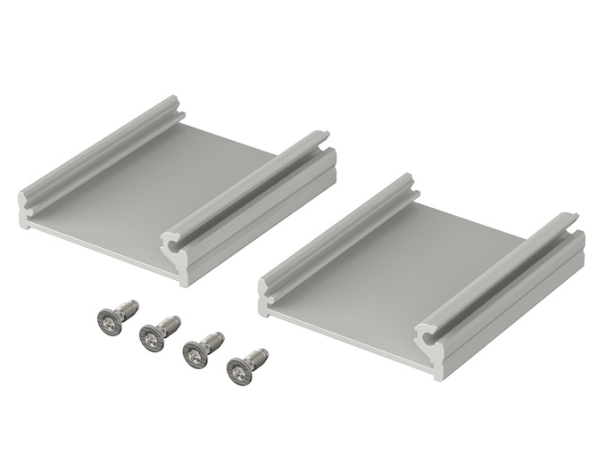 Bopla F 416-50 (97141050) - profil aluminiowy półotwarty (41,6 x 16,4 x 50 mm)