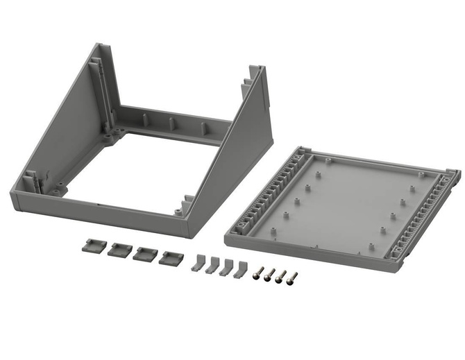 Bopla UMP 32014 FP (45320145) - enclosure with open console area (157.5 x 198.9 x 100.1 mm)