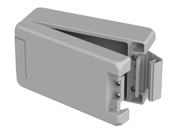 Bopla BA 140806-7035 (00113125) - enclosure with smooth lid, hinged (159 x 86 x 60 mm)