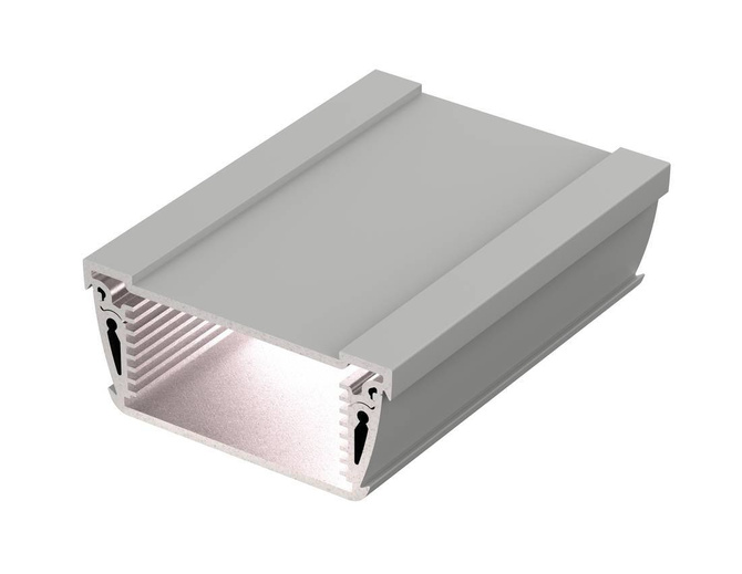 Bopla ASPH 830-0100 9006 (94211100) - enclosure profiles, horizontally-divided (74 x 32.8 x 100 mm)