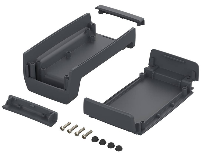 Bopla C 1435 P-7024 (93143523) - console enclosure with integrated front panel