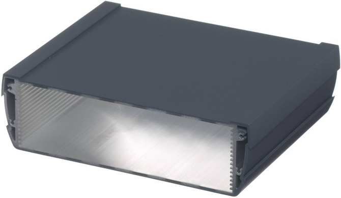 Bopla ASP 1850-0100 7024 (94142100) - asymetryczny profil aluminiowy zamknięty (187 x 54,6 x 100 mm)