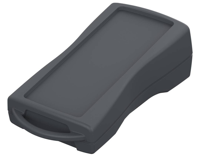 BOPLA BS 202 F-7024 (82202124) - ABS enclosure with loop for attaching lanyard (79.4 x 44.1 x 22.2 mm)