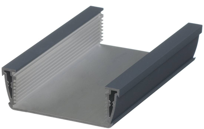 Bopla ASPU 1230-0200 7024 (94332200) - enclosure profiles, open on one side (121 x 32.8 x 200 mm)