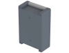 Bopla  BA 342412 F SIL-7024 (00127544.SIL) - aluminum enclosure with a recess in the cover and silicone lid seal (363 x 242 x 120 mm)
