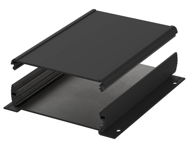 BOPLA ABPH 1000-0150 WL (84310150) - aluminium profile, horizontally-divided with wall brackets(106 x 32 x 150 mm)