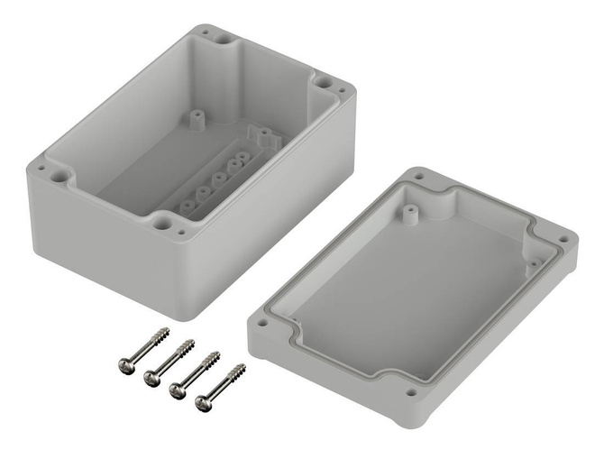 Bopla EM 215 F (62215200) - obudowa PC z wgłębieniem w pokrywie (120 x 80 x 57 mm)