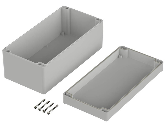 Bopla EM 242 (62242000) - - PC enclosure without recess in the cover (240 x 120 x 102 mm)