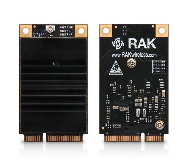 RAKwireless RAK2247-EU868-SPI-SX1301 - LPWAN concentrator module