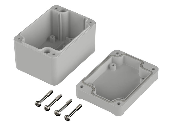 Bopla ET 207 LP (63207300) - ABS enclosure without recess in the cover (82 x 60 x 57 mm)