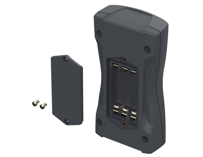 BOPLA BS 501 F-7024 (82501124) - ABS enclosure with battery compartment (140.3 x 72.9 x 31.3 mm)
