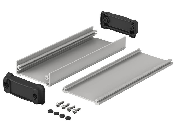 BOPLA ELPH 620-0150 D (83626150.S6) - profil aluminiowy półotwarty (57,5 x 22 x 150 mm)