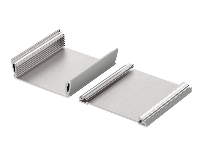 Bopla ASPH 1030-0100 9006 (94221100) - enclosure profiles, horizontally-divided (98.5 x 32.8 x 100 mm)