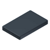 Teko - POCKET CARD series (PC-XIR.4) - universal enclosure in dark gray (85 x 54 x 10 mm)