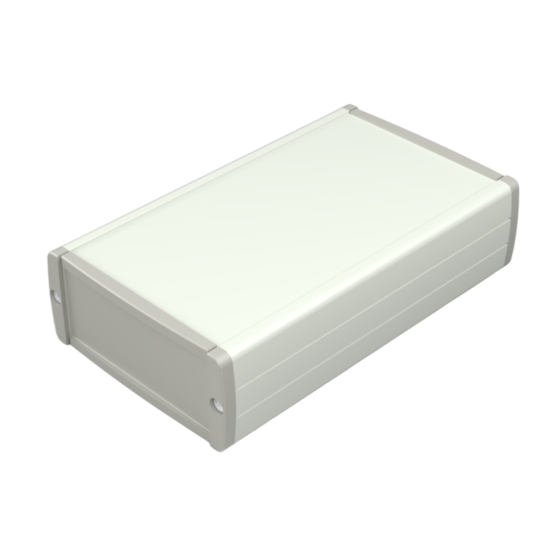 Teko - seria TEKAL 2 (TEKAL-22.30) - profil aluminiowy zamknięty (145 x 85,8 x 36,9 mm)