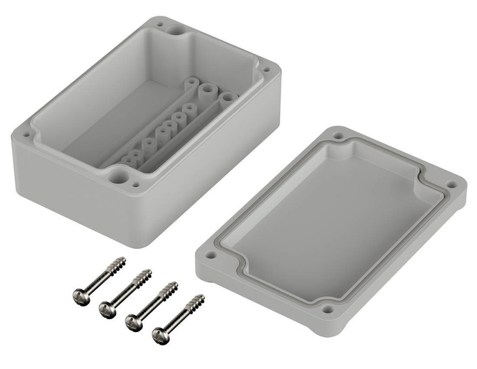 Bopla ET 208 F (63208200)- ABS enclosure with a recess in the lid (98 x 64 x 38 mm)
