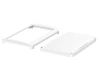 Bopla BOV 2114_ FO 9003 D 9003 (48316433) - white BoVersa plastic lid with open white design cover (210 x 140 x 24 mm)