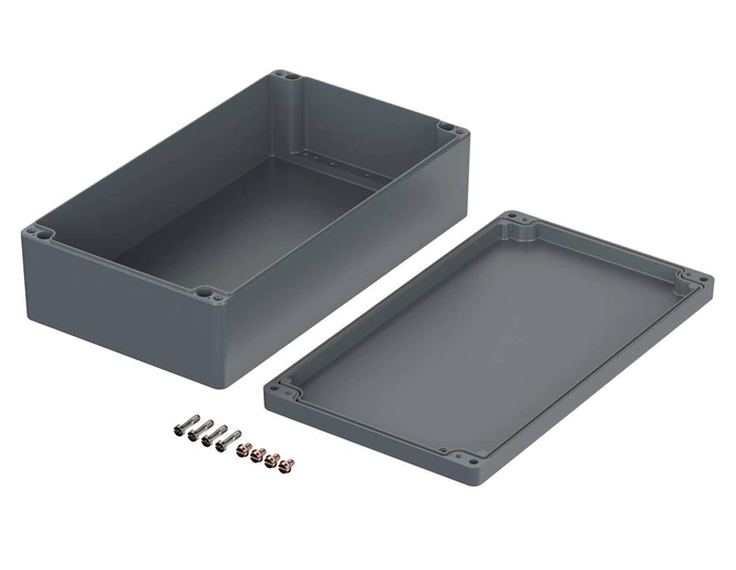 Bopla A 168 (01168000) - aluminium enclosure with neoprene seal (400 x 230 x 111 mm)