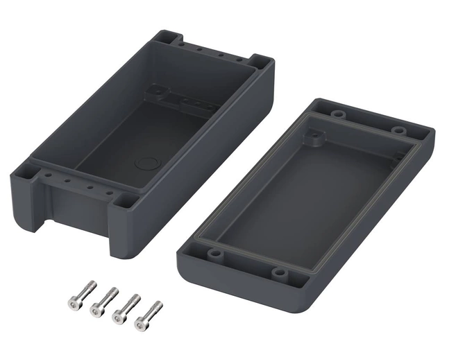 Bopla BA-S 180806 F-7024 (00164124) - enclosure with membrane lid, screwed (199 x 86 x 60 mm)