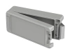 Bopla BA 180806 F-7035 (00124125) - aluminum enclosure with a recess in the cover and neoprene seal (199 x 86 x 60 mm)
