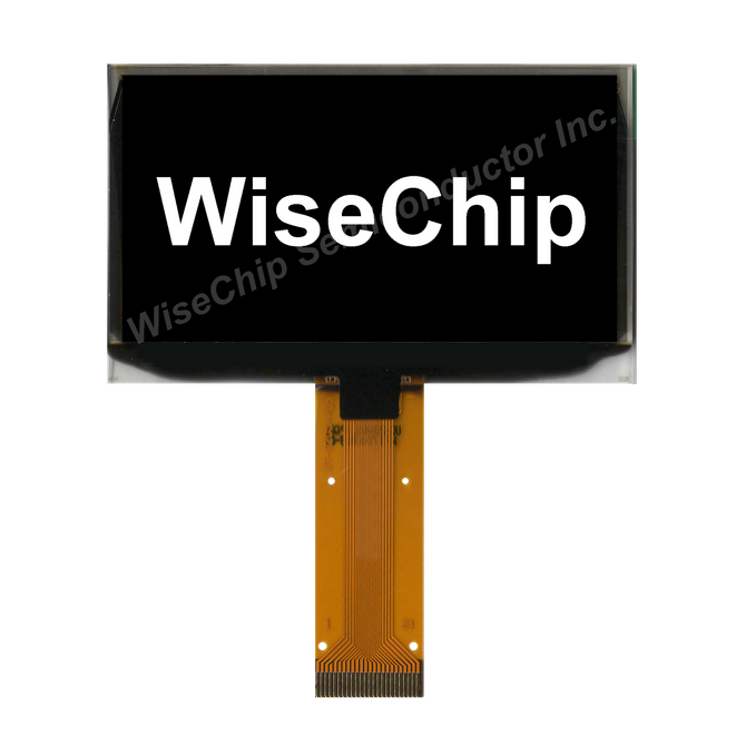 WiseChip 2.42” OLED Display - monochromatic display