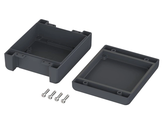 Bopla BA-S 141306 F-7024 (00163224) - enclosure with membrane lid, screwed (159 x 128 x 60 mm)