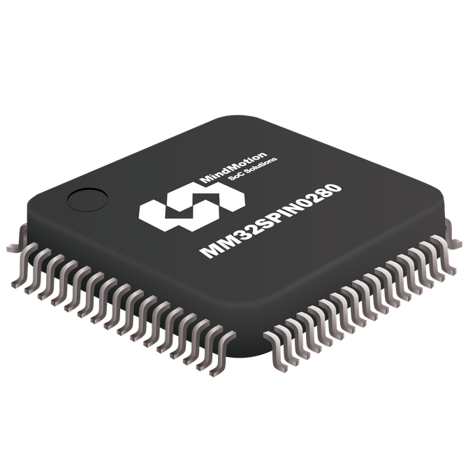 MindMotion MM32SPIN0280D7PV - 32-bit microcontroler