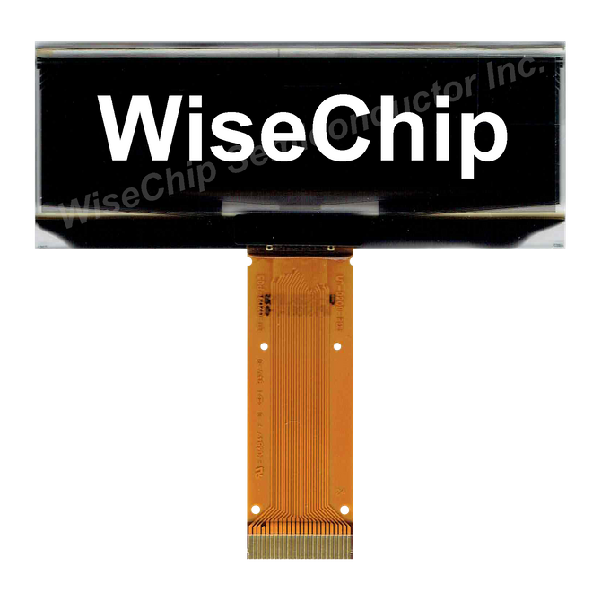 WiseChip 2.23” OLED Display - monochromatic display