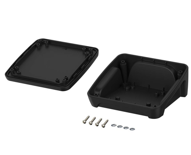 Bopla BOP 1212 P-9005 (35112075) - obudowa ABS (122 x 118 x 57,6 mm)