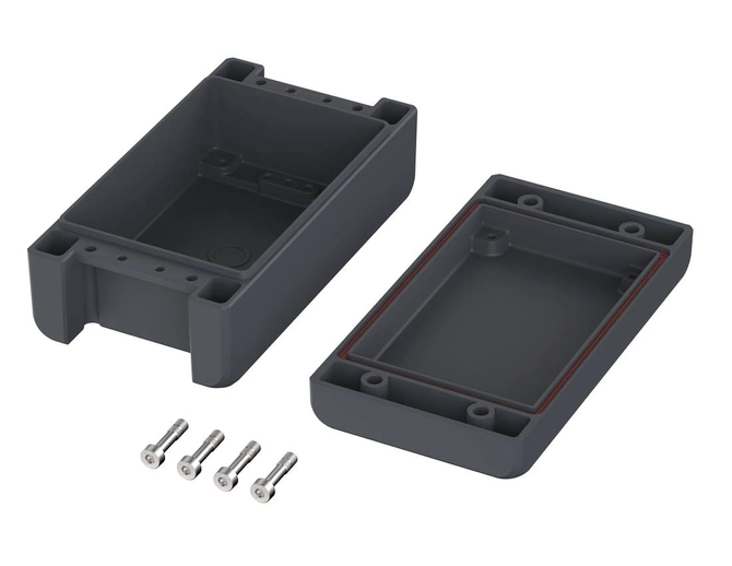 Bopla BA-S 140806 F SIL-7024 (00163124.SIL) - enclosure with membrane lid, screwed (159 x 86 x 60 mm)